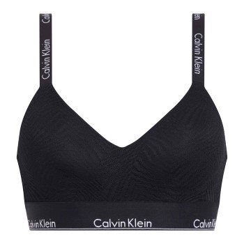 Calvin Klein BH Modern Lace Lightly Lined Bralette Svart polyamid Medium Dame