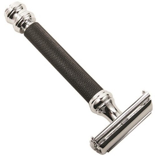 Parker Shaving 76RUltra Heavyweight Black & Chrome Handle Buterfly O