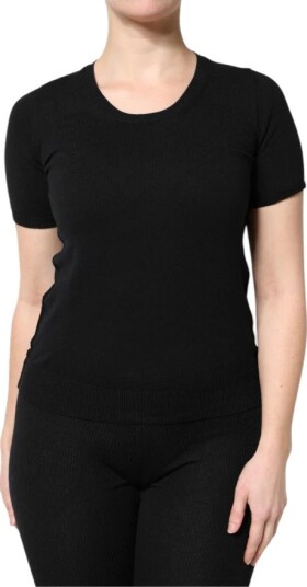 Dolce & Gabbana Dame Topper Svart S, Dolce & Gabbana Dame Topper Svart S,