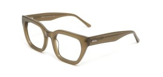 Glas Lesebriller Kiara Havana Green Blue Light