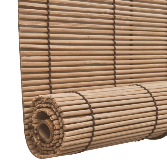 vidaXL Rullegardiner 2 stk bambus 150x220 cm brun vidaXL Rullegardiner 2 stk bambus 150x220 cm brun