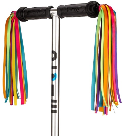Micro Ribbons neon bånd til sparkesykkel styret