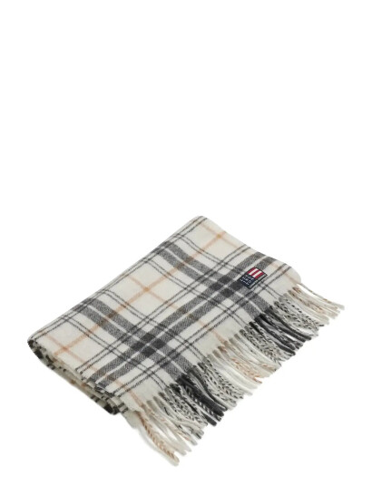 Lexington Clothing Recycled Wool Blend Scarf - Cream - ONE SIZE