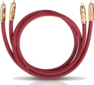 Oehlbach Nf 214 Master Set, Bordeaux, 0.50M, Hankjønn, 2 X Rca, Hankjønn, 0,5 M