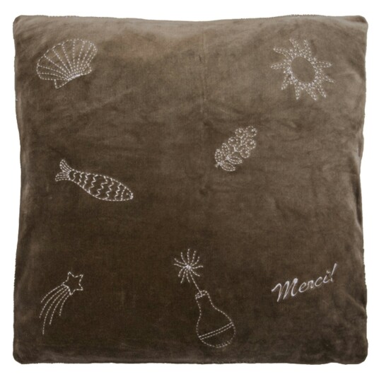 House Doctor Play Putetrekk 50x50 cm Brun House Doctor Play Putetrekk 50x50 cm Brun