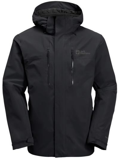 Jack Wolfskin Men"s Jasper 2 Layer Jacket Black L