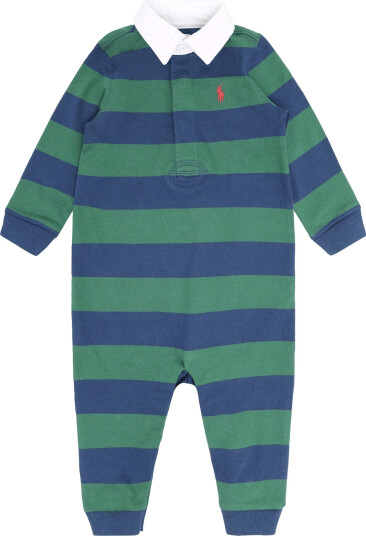 Ralph Lauren Baby Yd 16/1 Jersey Rugby Covral Op Cva Green 70 74