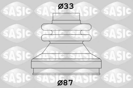 Sasic Mansjett drivaksel SASIC 2873783