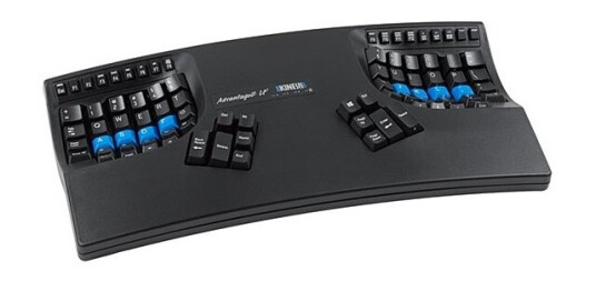 Tastatur Kinesis Advantage2, Quiet Linear Feel, Sort Tastatur Kinesis Advantage2, Quiet Linear Feel, Sort