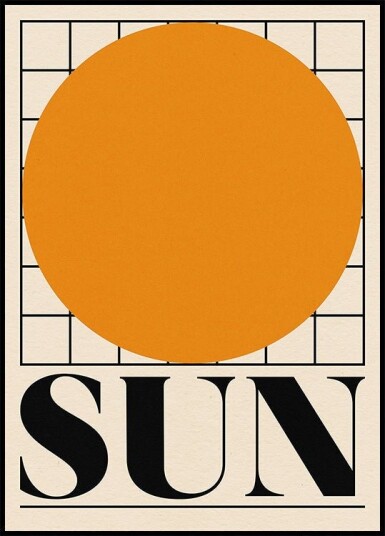 Sun NEW Plakat / 21x30cm