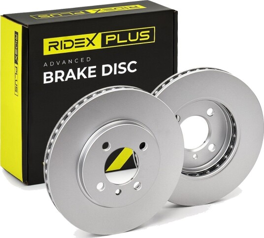 RIDEX PLUS 82B0285P Bremseskive