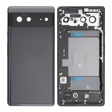 Google Pixel 6 Bakdeksel   Svart