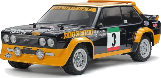 Tamiya RC 131 Abarth Rally MF 01X Lakkert Karosseri Radiostyrt Bil 1:10