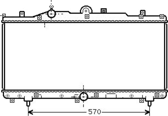DIEDERICHS DCM1930 Radiator motorkjøling