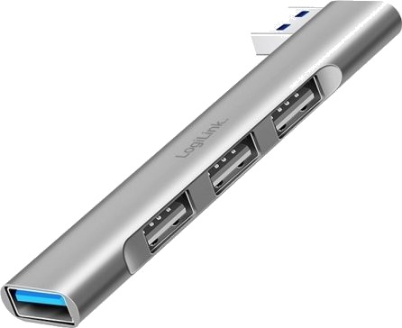 Logilink Usb 3.2 Gen1 Hub, 4-Port, Usb-A, 1X Usb3.0 Af, 3X Usb2.0 Af