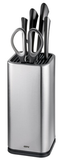Gefu Knivblokk stål rustfri