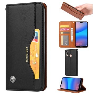 Card Set Series Huawei P30 Lite Lommebok-deksel Svart