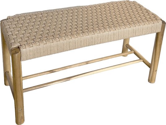 Hâws Hâws Nooka Lounge Bench Paper Cord   ONE SIZE