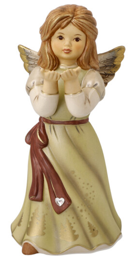 Goebel Magical Winter Forest engel Make a Wish 15,5 cm