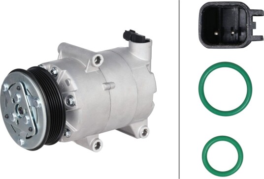 HELLA 8FK 366 202-501 AC-kompressor HELLA 8FK 366 202-501 AC-kompressor