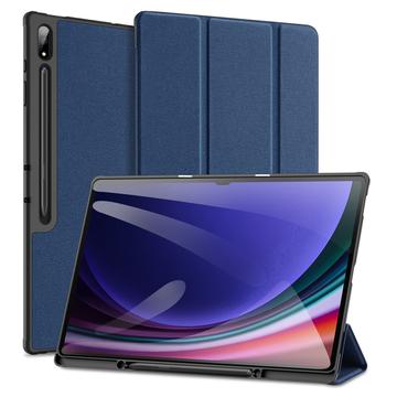Dux Ducis Samsung Galaxy Tab S10 Ultra Domo Tri Fold Smart Folio etui Blå