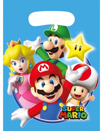 8 Stk Godteposer   Super Mario