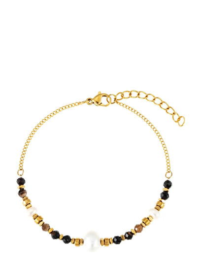 BY JOLIMA Bead Bracelet Guld One Size 15 cm