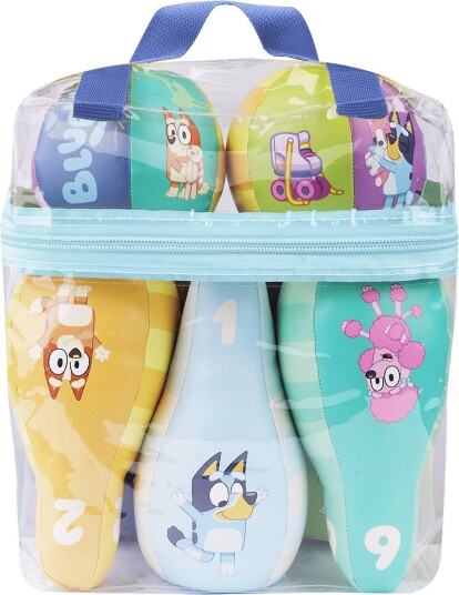 Bluey Bluey Soft Bowling Set MULTIPLE COLOR One Size Bluey Bluey Soft Bowling Set MULTIPLE COLOR One Size