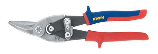 Irwin Platesaks 250 mm for Rette og Store Kurvekutt - Håndverktøy for Metall og Plast