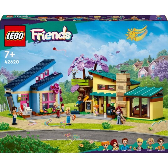 Lego Friends Olly Og Paisleys Hus 42620
