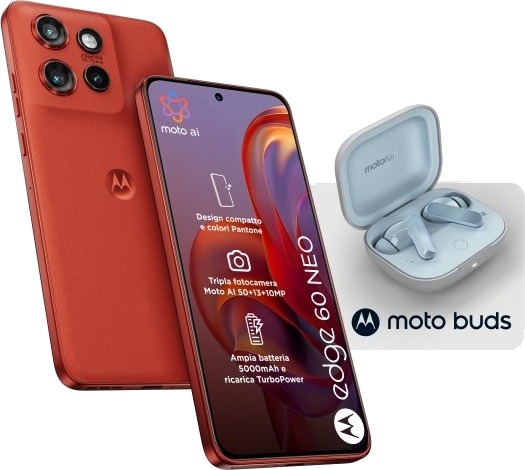 Motorola Edge 60 Neo 5G 8GB/256GB Rød