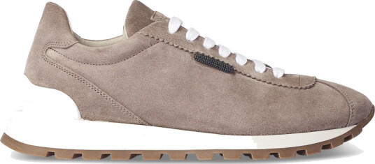 Brunello Cucinelli Dame Sko Beige 38 1/2 EU,