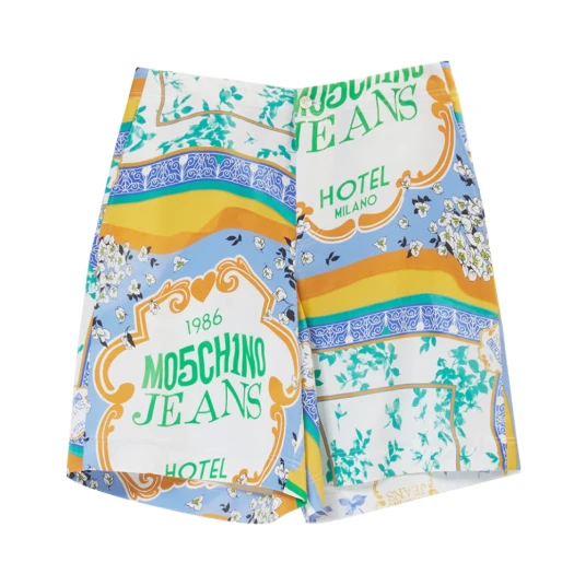 Moschino Dame Shorts Flerfarget S Moschino Dame Shorts Flerfarget S