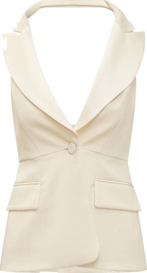 Max Mara Dame Dress Hvit M,