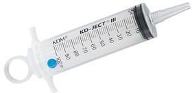 KD ject III sprøyte lige kat 100ml m/løs luer grad 2ml   25 stk.