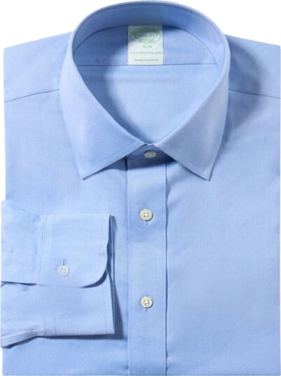 Brooks Brothers Herre Skjorter Blå M,