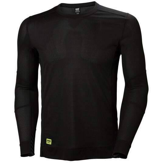HH Workwear Workwear Helly Hansen Lifa Undertrøye Med Rund Hals Svart L