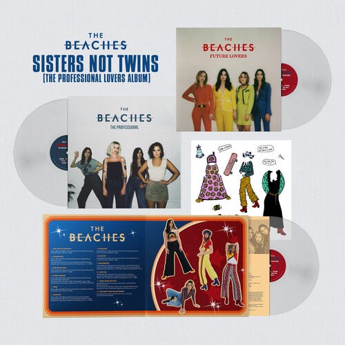 Beaches  Sisters Not Twins  LP/Vinyl
