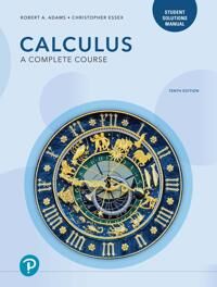 Student Solutions Manual For Calculus Av Robert Adams, Christopher Essex Student Solutions Manual For Calculus Av Robert Adams, Christopher Essex