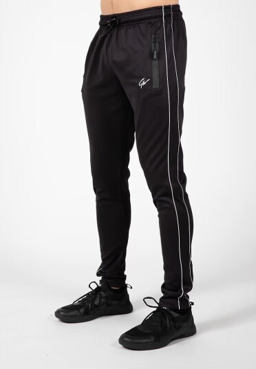 Gorilla Wear Wenden Track Pants Black/White 4XL