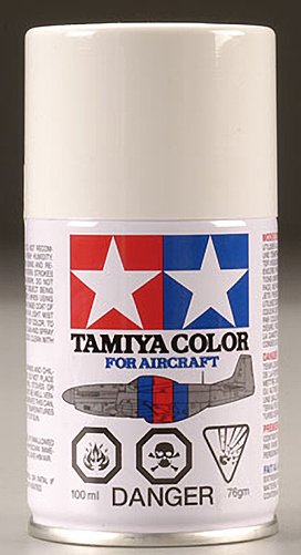 Tamiya 86520 AS-20 Spray Insignia White USN 3 oz