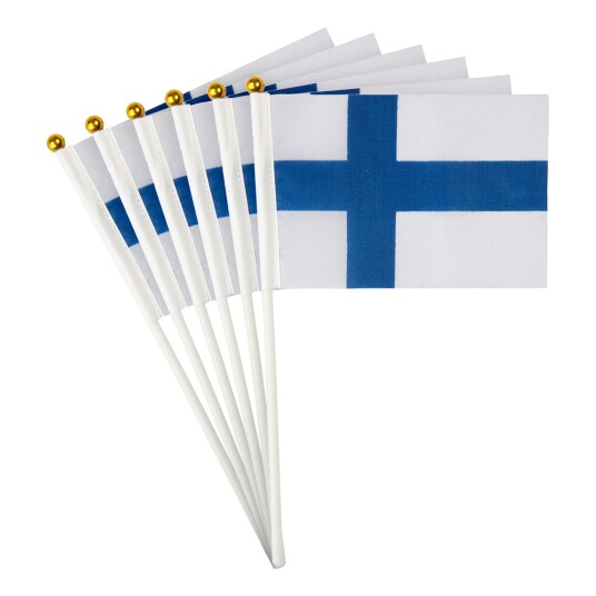 Stofflagg Finland 6 pakning