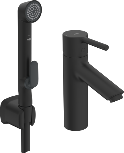 Oras Armatur Optima XL med Bidetta Svart Matt (GRO-4200669)