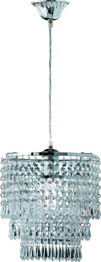Orient Pendellampe 25 cm 1xE27 Krom - TRIO Orient Pendellampe 25 cm 1xE27 Krom - TRIO