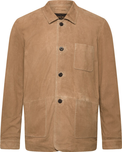 Mos Mosh Gallery Mmgconor Suede Jacket Beige L
