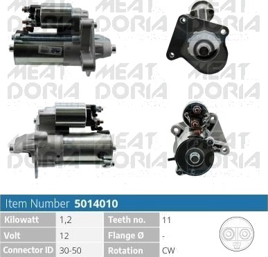 MEAT & DORIA 5014010 Starter