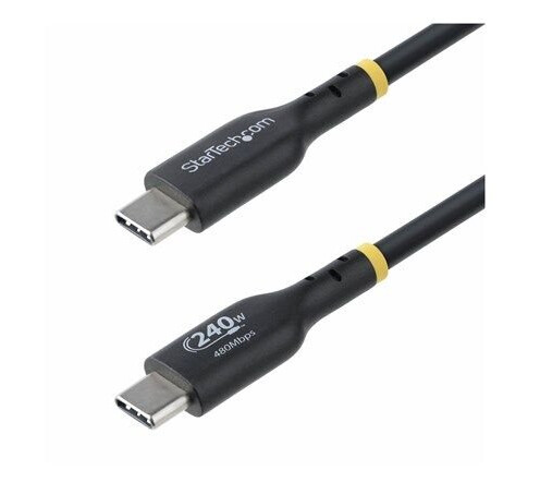 StarTech.com 3m USB C Charging Cable USB-IF Certified USB-C Cable 240W - USB-C cable - 24 pin USB-C to 24 pin USB-C - 3 m