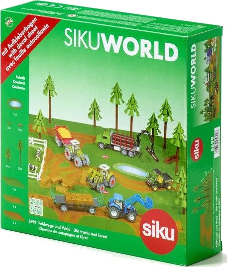 Siku Dirt Tracks Og Skog Parkeringsplass Lekesett 3+ År Siku Dirt Tracks Og Skog Parkeringsplass Lekesett 3+ År