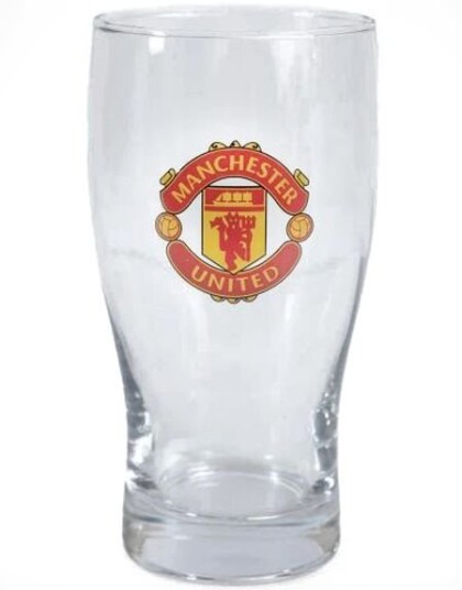 Lisensiert Manchester United Ølglass 1 Pint 0,57 liter