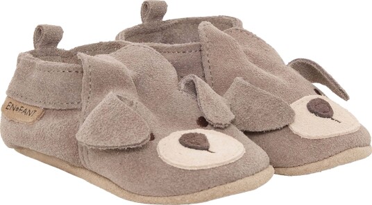 En Fant Slippers Suede Animal Brown 24 En Fant Slippers Suede Animal Brown 24